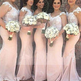 Charming Off Shoulder Lace Mermaid On Sale Sexy Long Wedding Guest Dresses, WG24